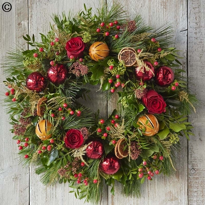 Christmas wreath making workshop